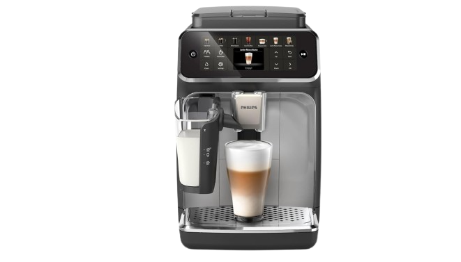 Philips 4400 Series Fully Automatic Espresso Machine Philips 4400 Series espresso machine Philips 4400 Series review Best fully automatic espresso machine under $1000 Philips LatteGo milk system SilentBrew technology espresso machine